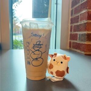 Micro brown sea cow 4” NWT squishmallow